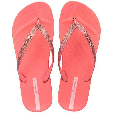 Chanclas Ipanema Anatomica Lolita Fem Pink Glitter