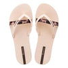 Chanclas Ipanema Kirei Fem Beige Brown