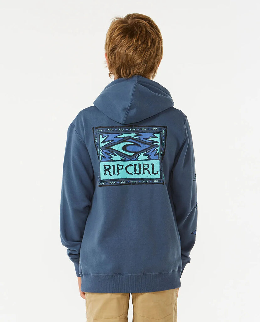 Sudadera Rip Curl Lost Islands Zip Vintage Navy KIDS