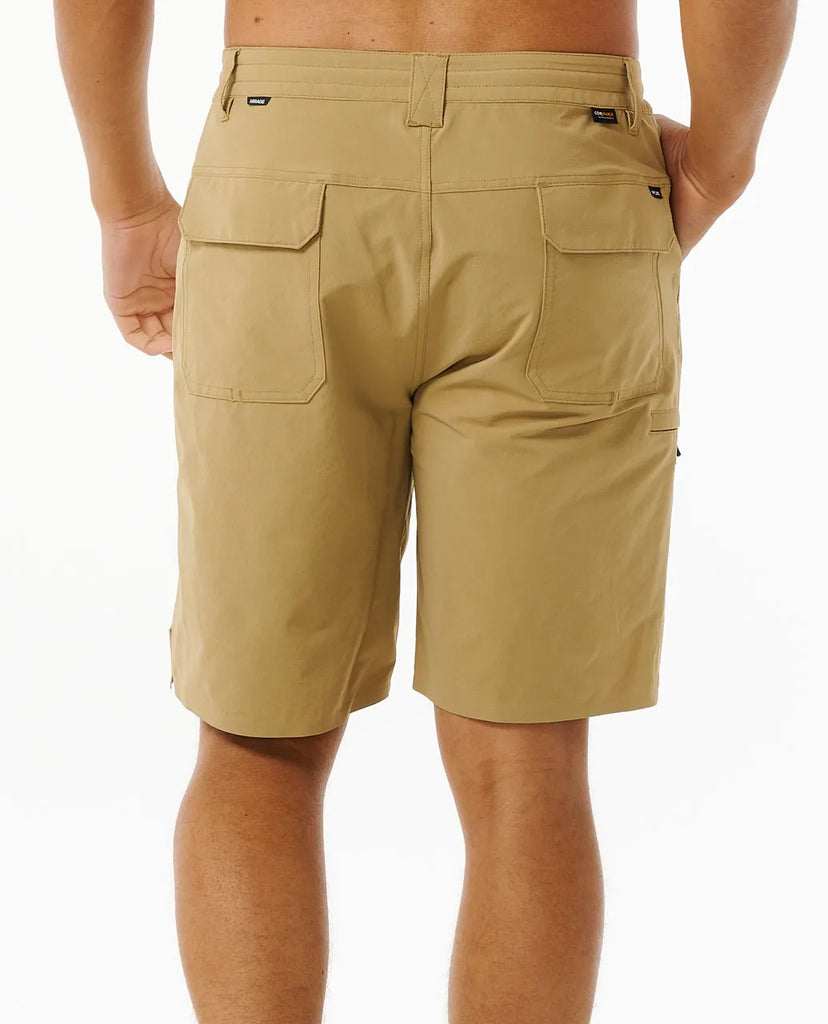 Bermudas Híbridas Rip Curl Boardwalk Dark Khaki