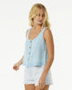 Top Rip Curl Classic Surf Tank Blue