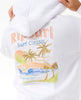 Sudadera Rip Curl High Tide Scenic Zip Fleece White