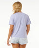 Camiseta Rip Curl Celestial Search Dusty Lilac