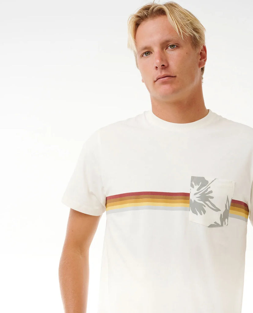 Camiseta Rip Curl Surf Revival Hoffman Pocket Tee