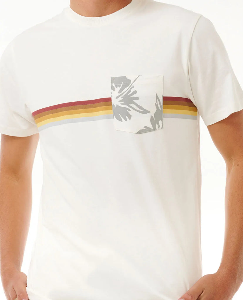 Camiseta Rip Curl Surf Revival Hoffman Pocket Tee