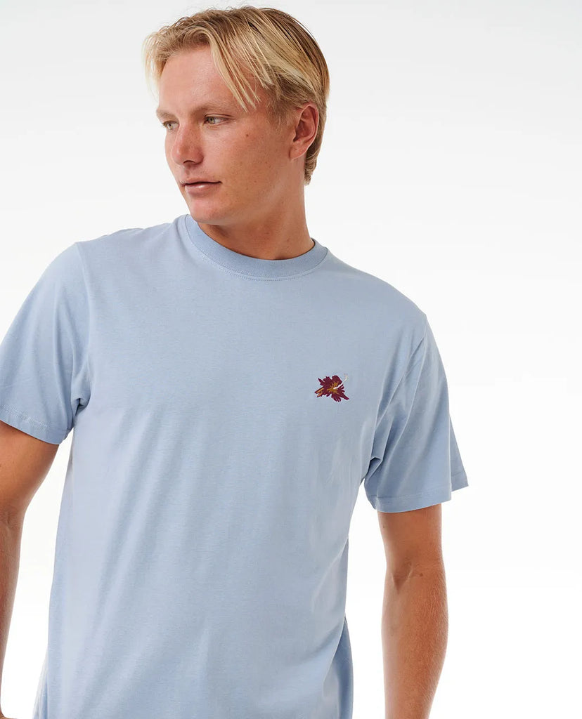 Camiseta Rip Curl Hoffman Hibiscus Spray Blue