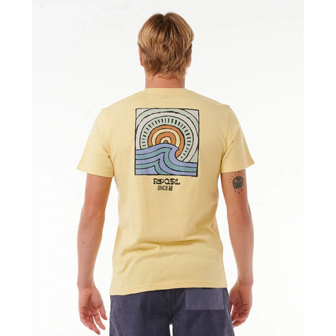 Camiseta Quiksilver Circle Up Navy