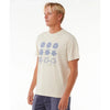 Camiseta Rip Curl Salt Water Culture Flow Vintage White