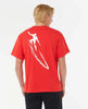 Camiseta Rip Curl Retro Eddie Would Go Red