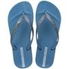 Chanclas Ipanema Anatomica Lolita Fem Blue Glitter