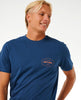 Camiseta Rip Curl Stapler Washed Navy