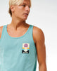 Camiseta Tirantes Rip Curl Revival Peaking Dusty Blue