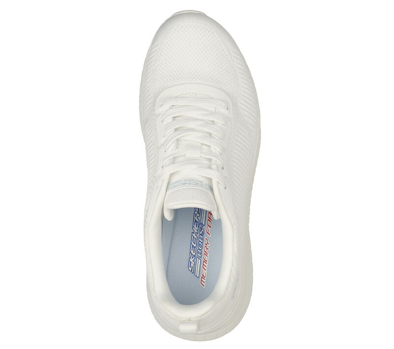 Zapatillas Skechers Bobs Squad Face Off White