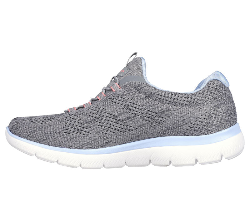 Zapatillas Skechers Summits Fun Flair Grey/Mint