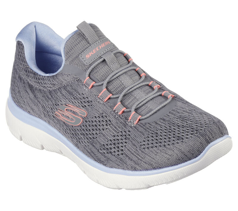 Zapatillas Skechers Summits Fun Flair Grey/Mint