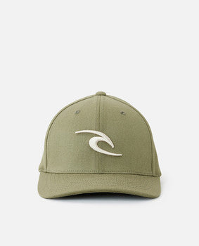 Gorra Rip Curl Tepan Flexfit Cap Dusty Olive