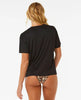 Camiseta/Licra Rip Curl Sea Of Dreams Relaxed Black 90