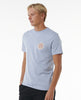 Camiseta Rip Curl Passage Tee Spray Blue