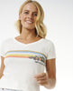 Camiseta Rip Curl Hoffman V-Neck Bone