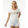 Camiseta Rip Curl Hoffman V-Neck Bone