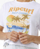 Camiseta Rip Curl High Tide Scenic Standard White