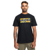 Camiseta Quiksilver Camo Logo Black