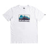 Camiseta Quiksilver Gradient Mountains White