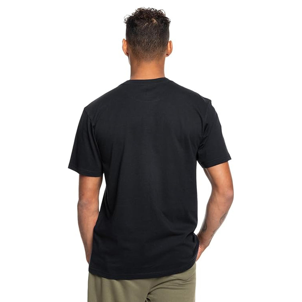 Camiseta Quiksilver Camo Logo Black