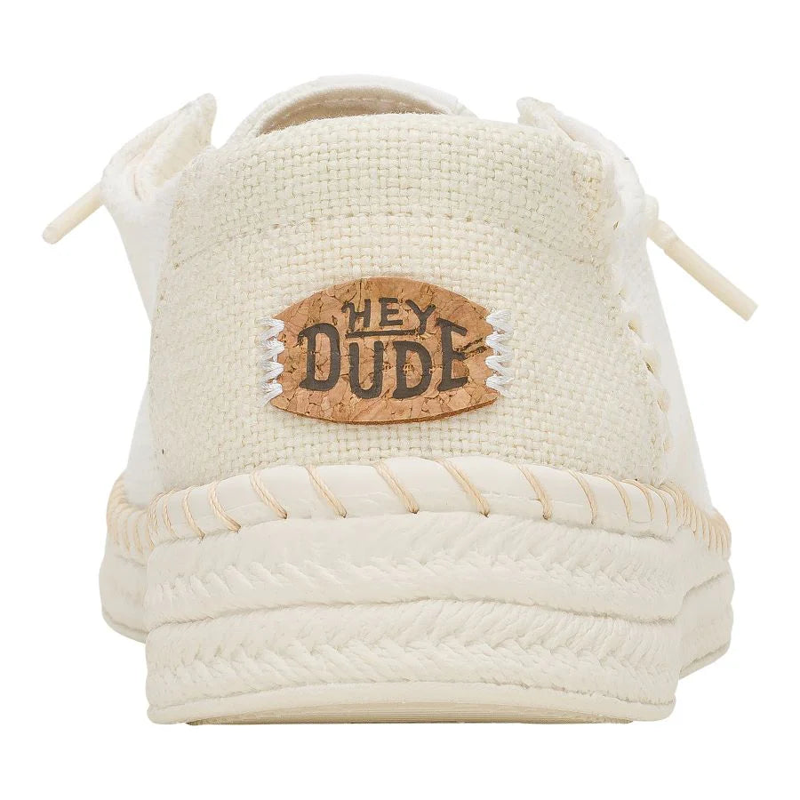 Zapatillas Hey Dude Wendy Espadrille White