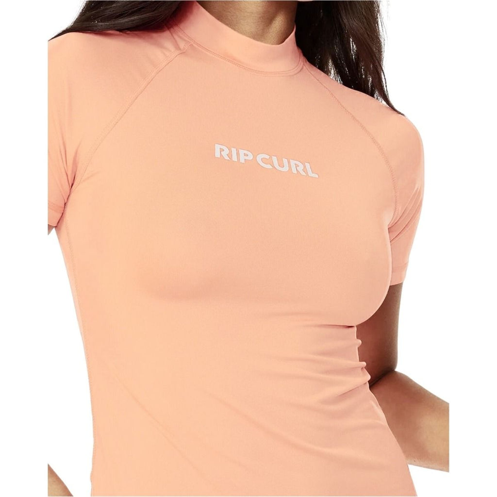 Licra Rip Curl Classic Surf Rashguard Bright Peach