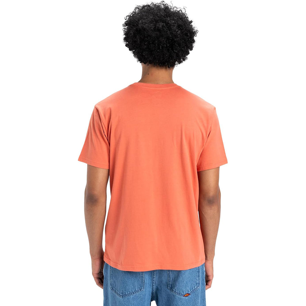 Camiseta Quiksilver Circle Logo Spiced Coral