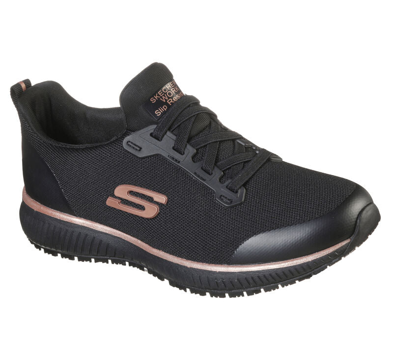 Zapatillas Skechers Squad SR Black/Rose Gold