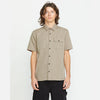 Camisa Volcom Trade Stone Light Khaki