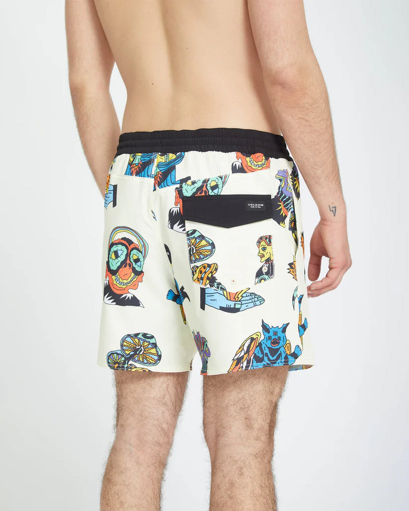 Bañador Volcom Bob Mollena White Bone