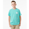 Camiseta Rip Curl Wetsuit Icon Aqua KIDS