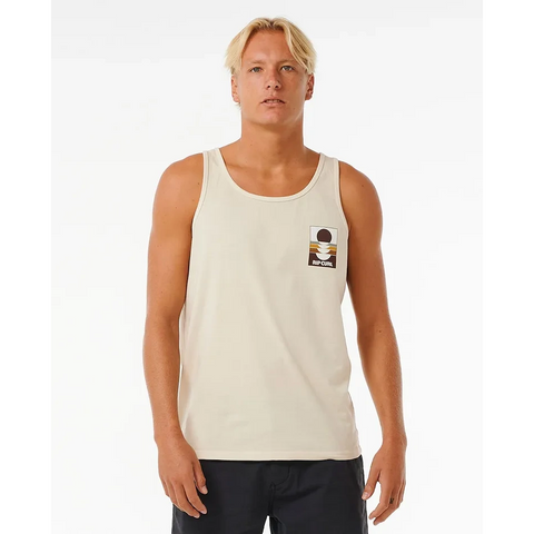 Camiseta Quiksilver Kentin Pocket Bone Brown