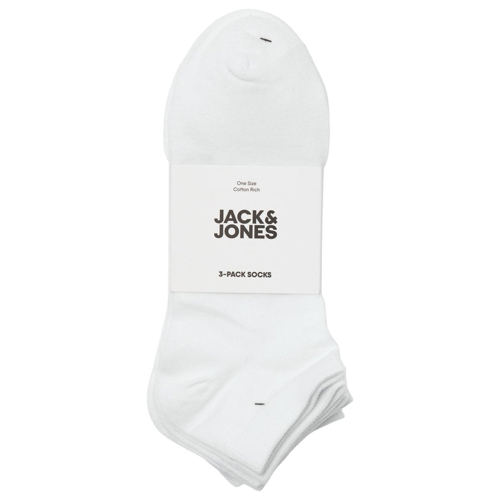 Calcetines Jack & Jones Jacklouis Dongo 3 Pack White