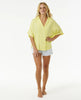 Camisa Blusa Rip Curl Premium Surf Shirt Bright Yellow