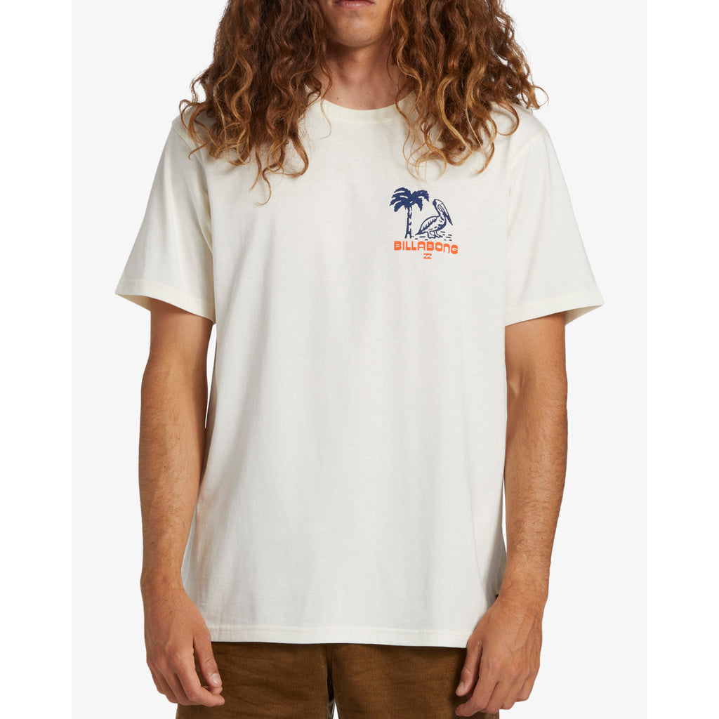 Camiseta Billabong Lounge Off White