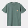 Camiseta Carhartt Wip Pocket T-Shirt Silver Pine