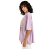 Camiseta Billabong Goes Around Here Peaceful Lilac