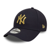 Gorra New Era League Basic NY Black Gold