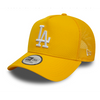 Gorra New Era LA League Essential Trucker Yellow