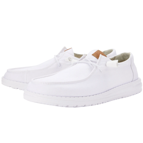 Zapatillas Hey Dude Wendy Strecht Canvas White