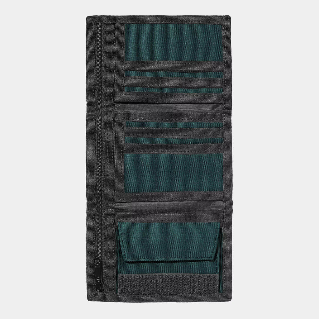 Cartera Carhartt WIP Alec Wallet Deep Lagoon Green