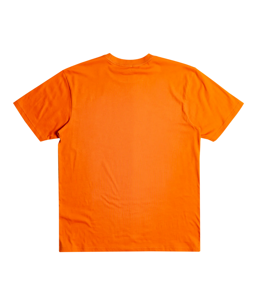 Camiseta Quiksilver Gradient Mountains Gold Flame