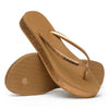 Havaianas Slim Flatform Sparkle Bronze