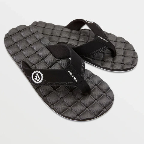 Chanclas Rider Spin Thong Black Grey