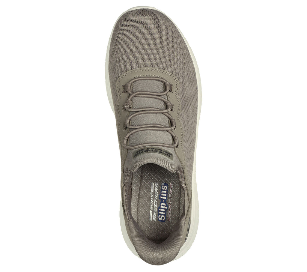 Zapatillas Skechers Slip Ins Bobs Squad Chaos Taupe