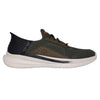 Zapatillas Skechers Slip-ins de color verde oliva para hombre